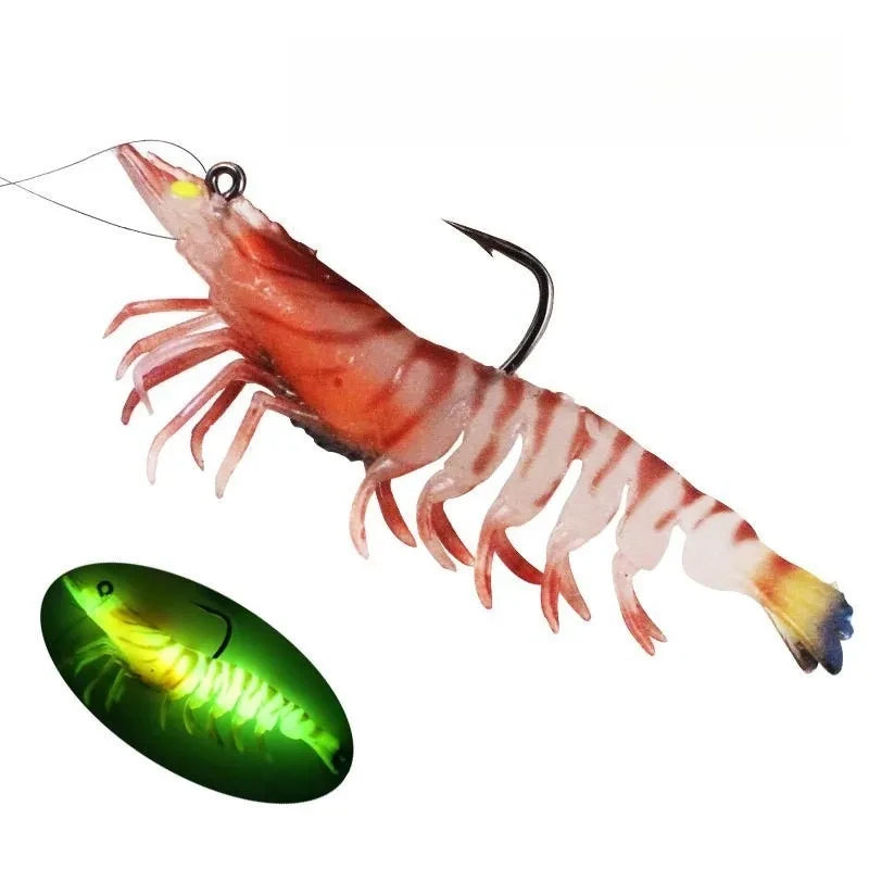 Weighted Soft Shrimp Fishing Lure