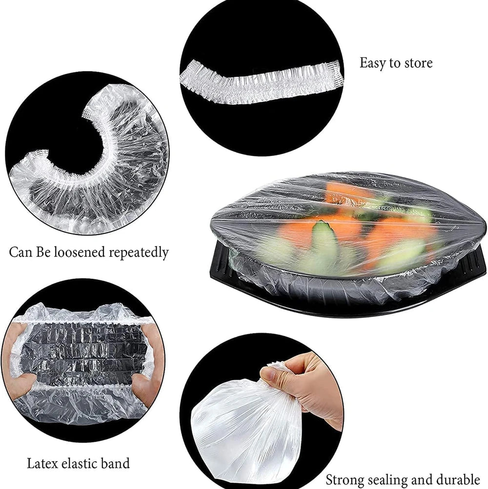 Reusable Elastic Food Storage Covers