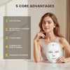 Portable 7-Color LED Facial Mask