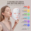 Portable 7-Color LED Facial Mask